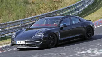 Porsche Mission E Nurburgring Spy Shots