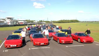 NSX-takeover at Castle Combe