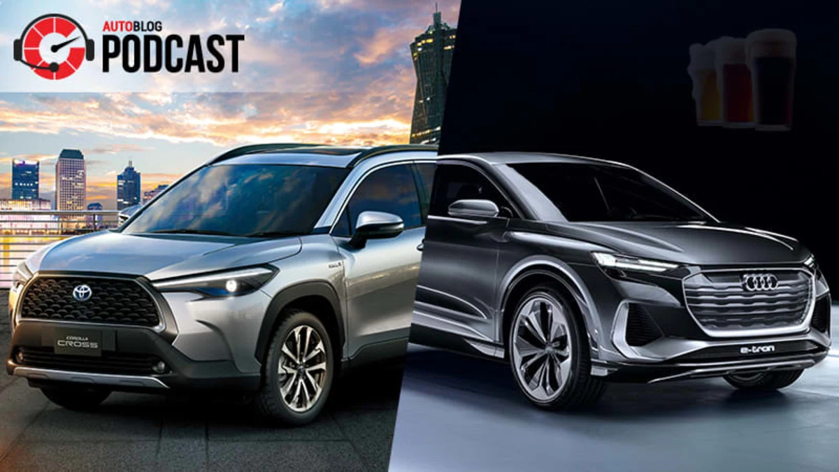 Toyota Corolla Cross, Audi Q4 Sportback E-Tron and which beers are like which cars | Autoblog Podcast #635