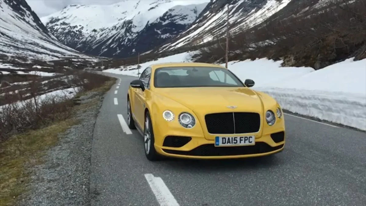 2016 Bentley Continental GT in Norway | On Location