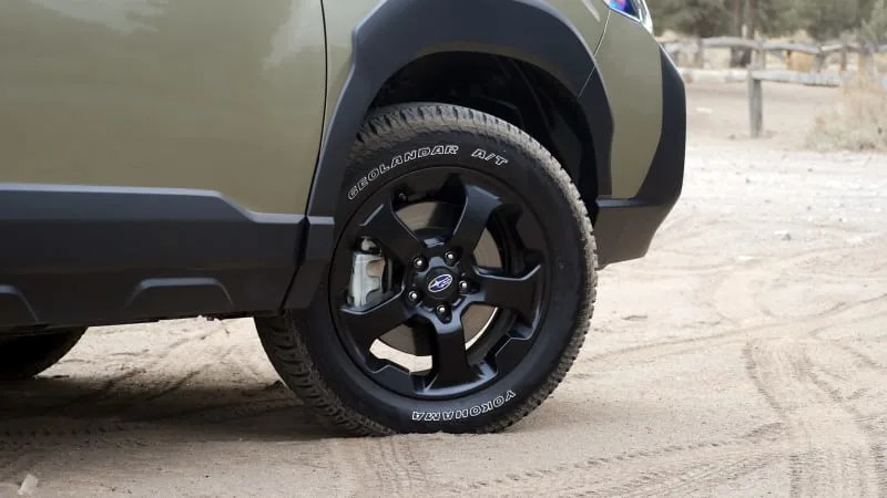 2022 Subaru Forester Wilderness wheel and tire