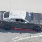 camouflaged chevy camaro zl1 spy shots fenders and wing