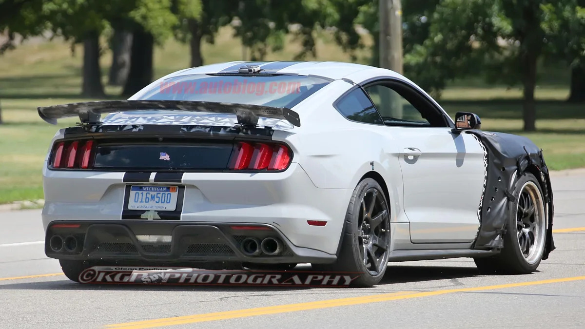 Ford Shelby GT500 Mustang Spy Rear Exterior
