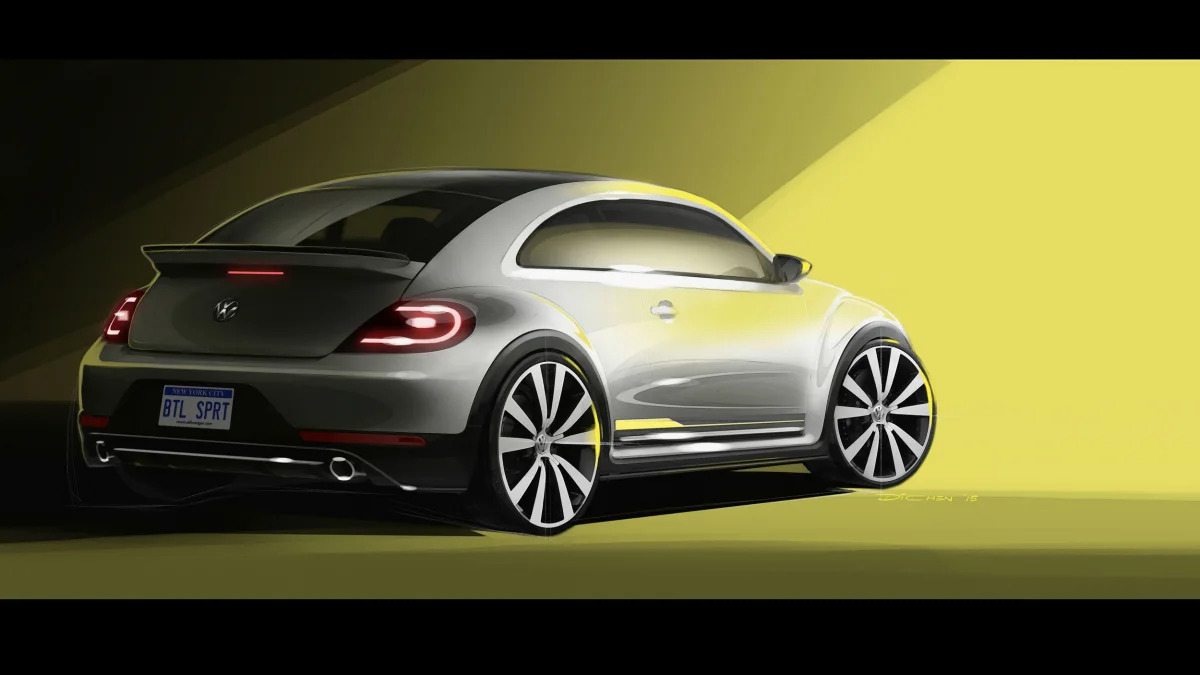 VW Beetle R-Line concept