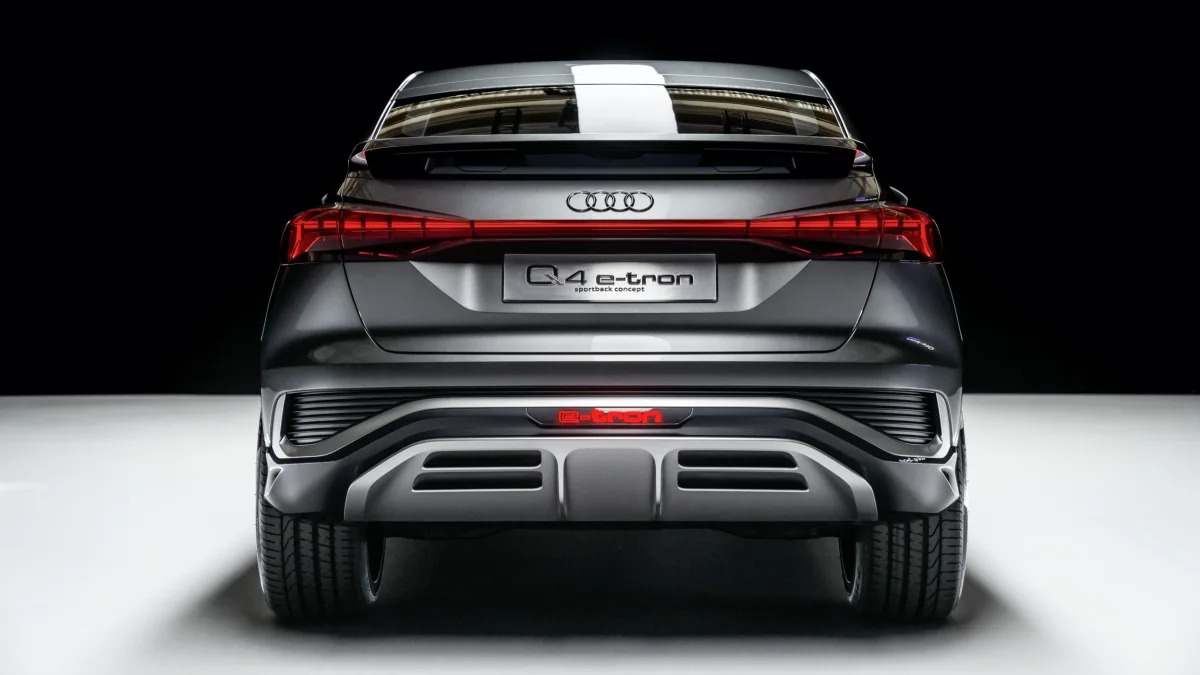 Audi Q4 Sportback E-Tron concept studio photo 12