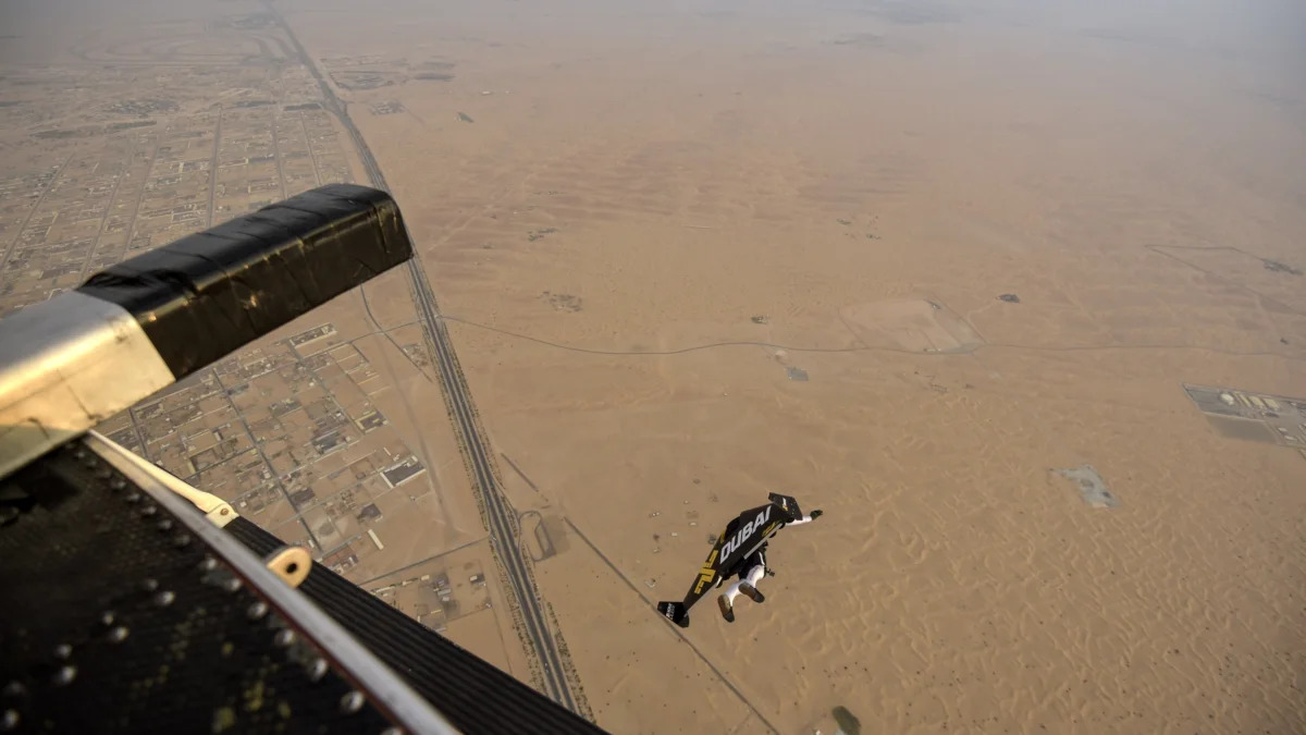Yves Jetman Rossi flight Dubai