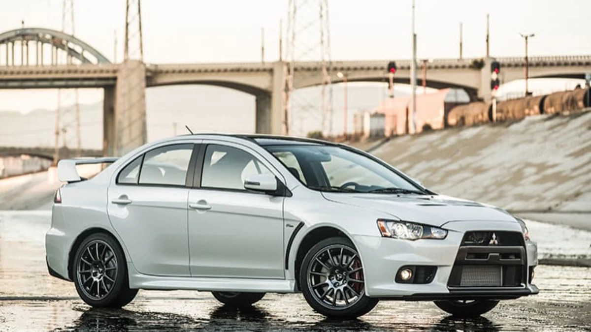 Mitsubishi Evolution Final Edition goes out with a bang