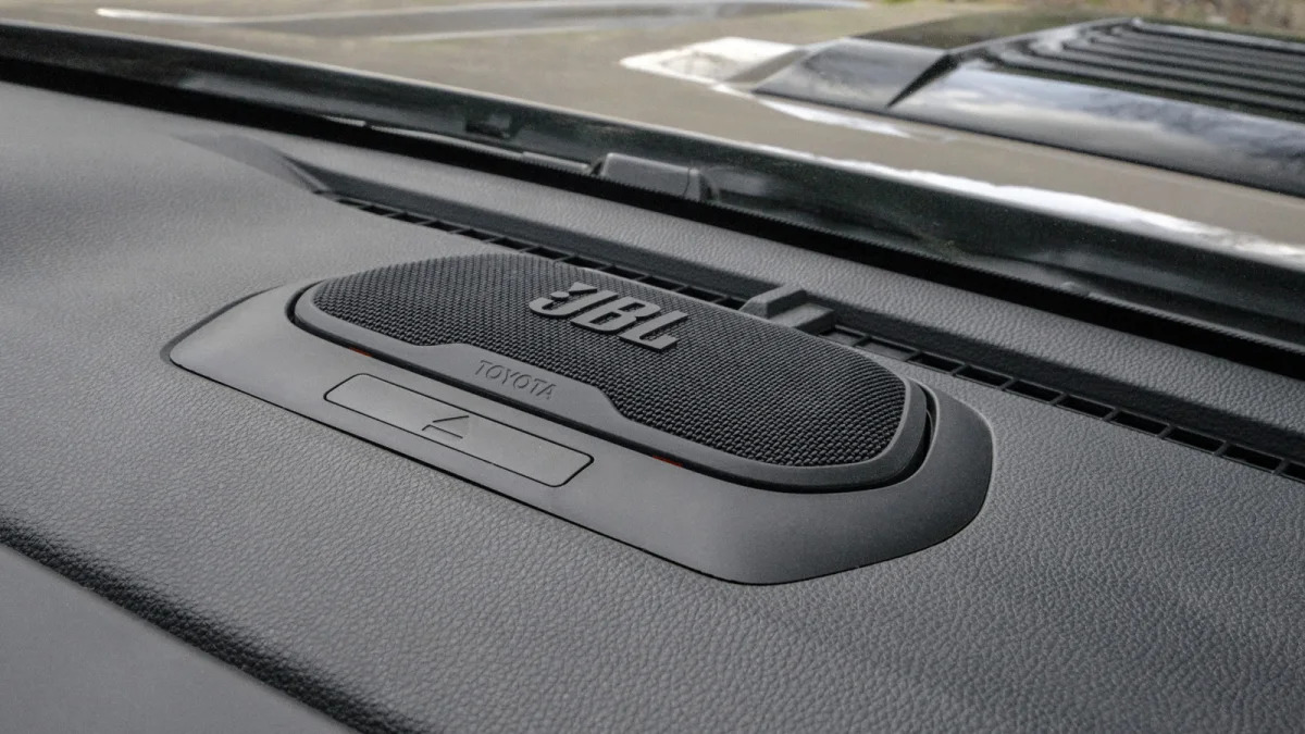 2025 Toyota 4Runner TRD Pro removable JBL speaker