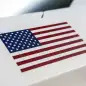 2015 ford mustang apollo edition flag decal