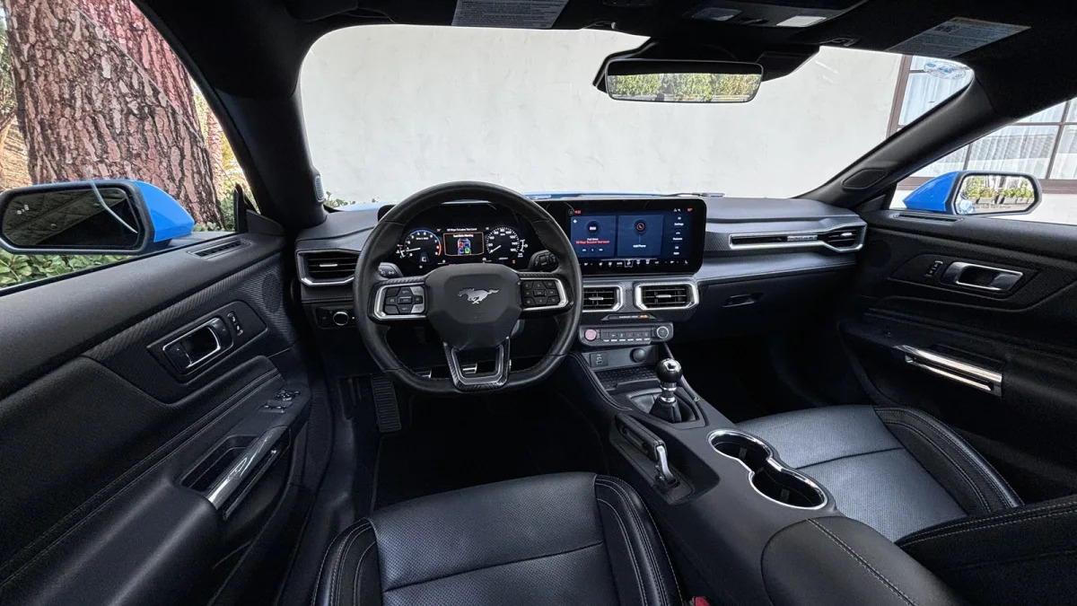 2024 Ford Mustang GT interior POV