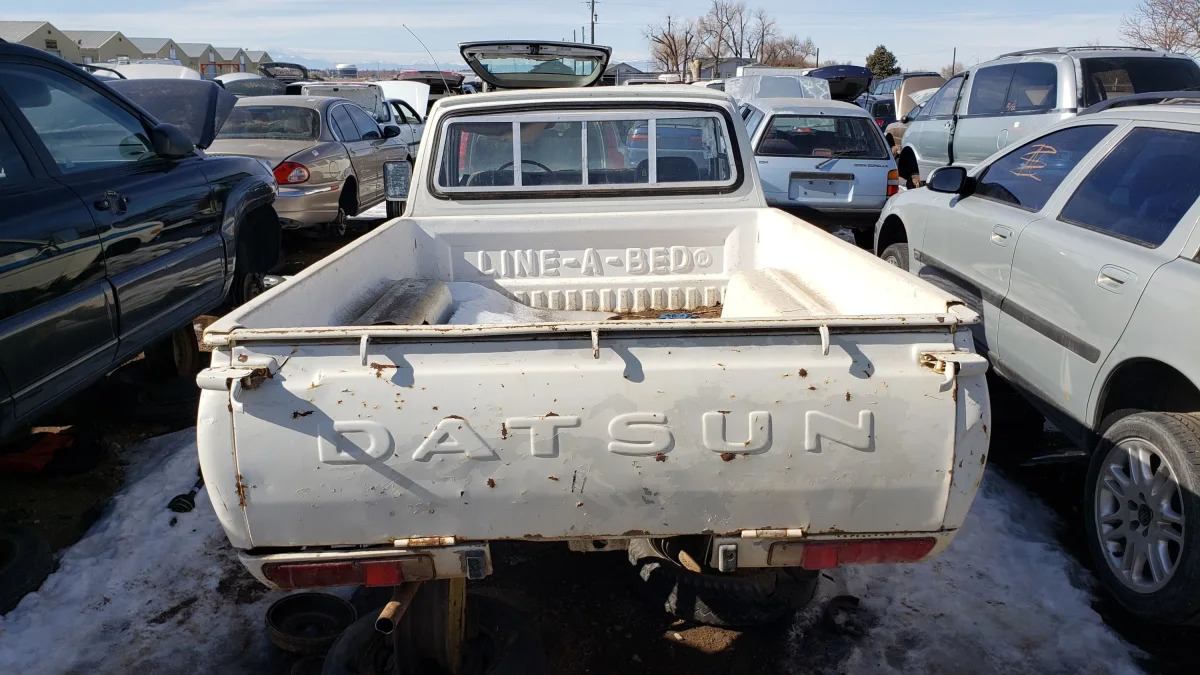 41 - 1979 Datsun Pickup in Colorado Junkyard - Photo by Murilee Martin