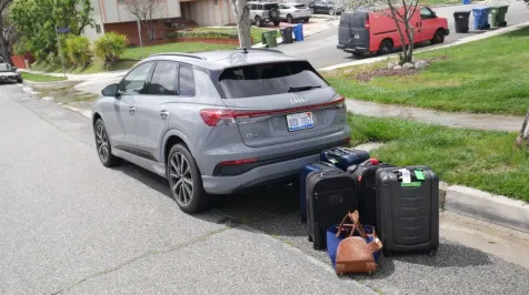 <h6><u>Audi Q4 E-Tron Luggage Test: How much cargo space?</u></h6>