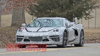 New C8 Corvette spy photos