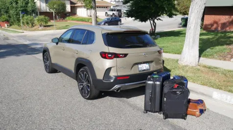 <h6><u>Mazda CX-50 Luggage Test: How much cargo space?</u></h6>