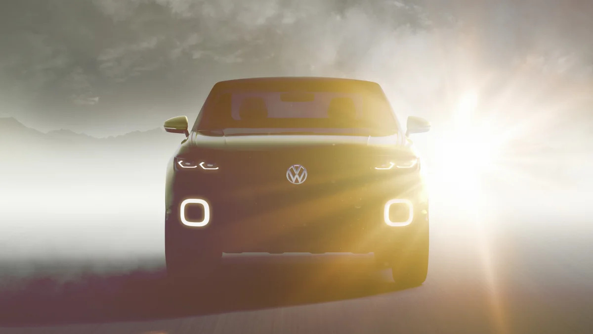 Volkswagen small SUV Concept teaser front