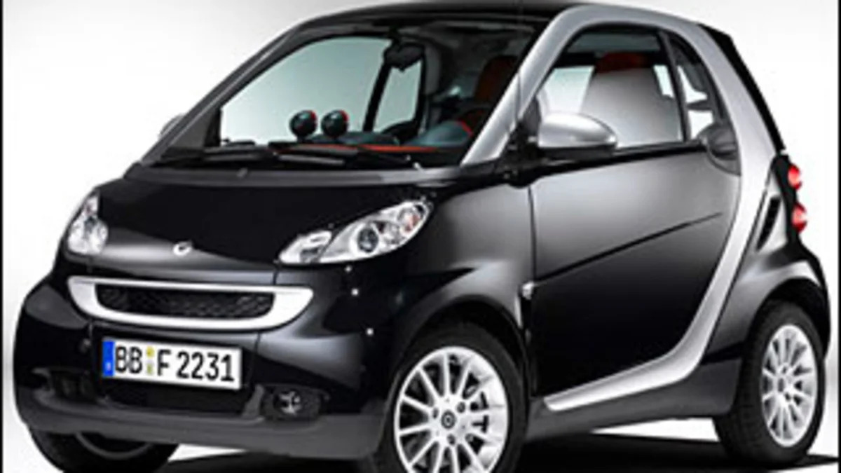 Dishonorable mention: Smart fortwo