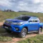 2016 Toyota HiLux pickup truck moving