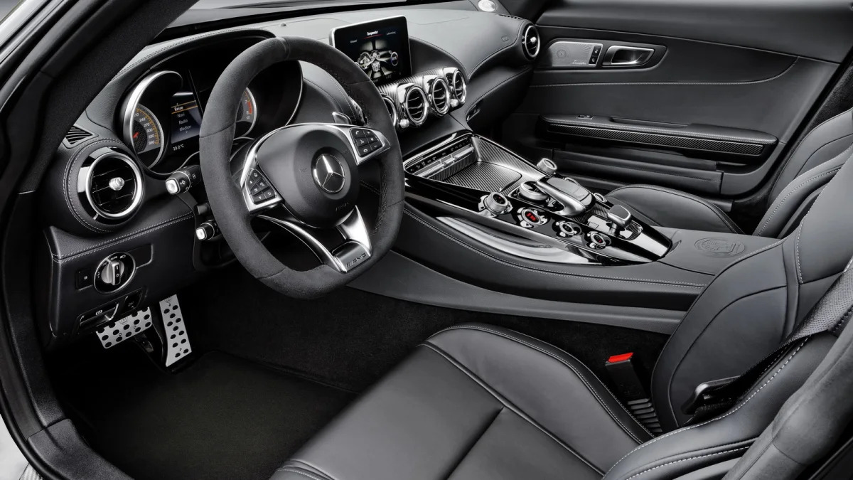 Mercedes-AMG GT S Brabus track interior