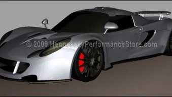 Hennessey Performance Venom GT in the shop