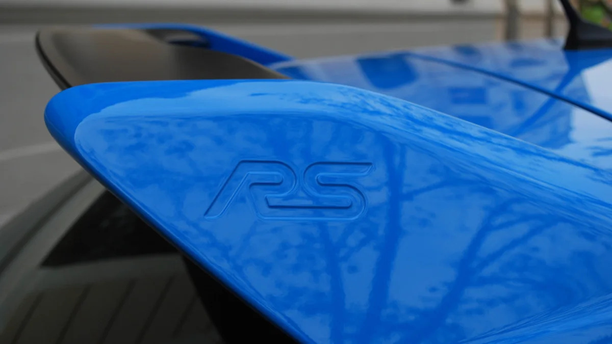 2016 Ford Focus RS rear spoiler