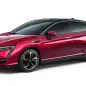 Honda Clarity Fuel Cell red