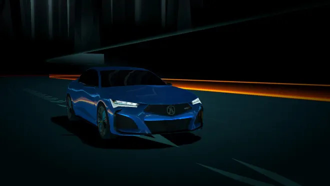 Acura Video Game - New Acura Driving Game: Beat That