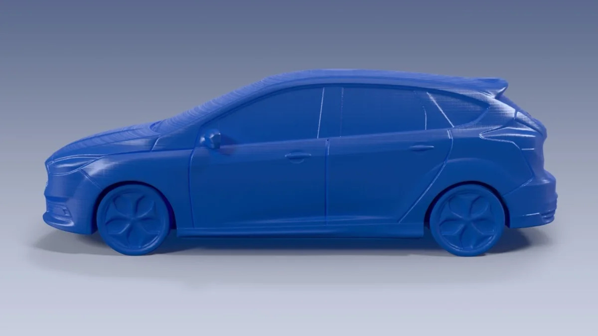 3D printed Ford Focus ST