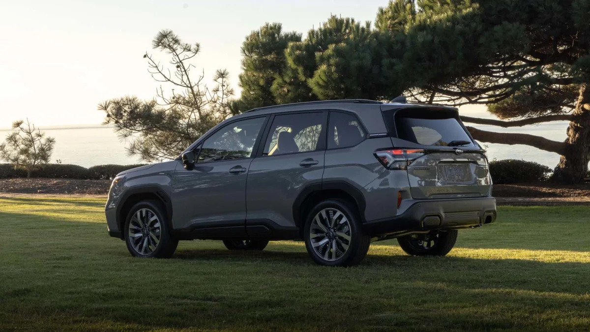 2025 Subaru Forester Touring rear three quarter