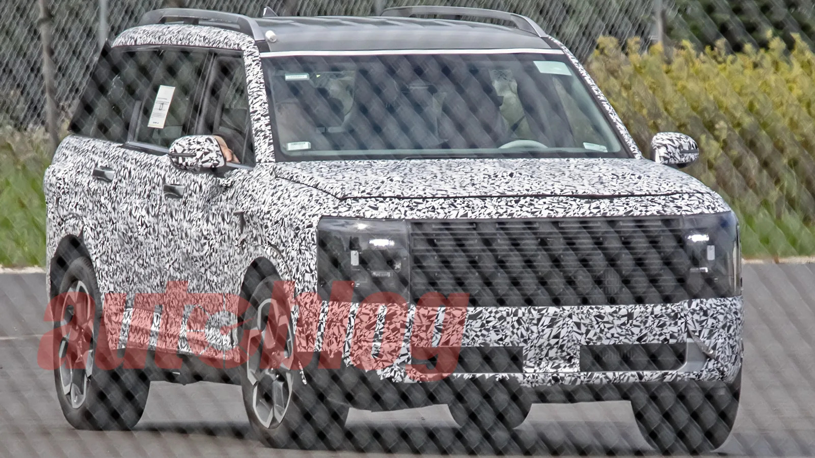 Hyundai Palisade spy photo