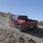 2022 GMC Sierra AT4X action uphill