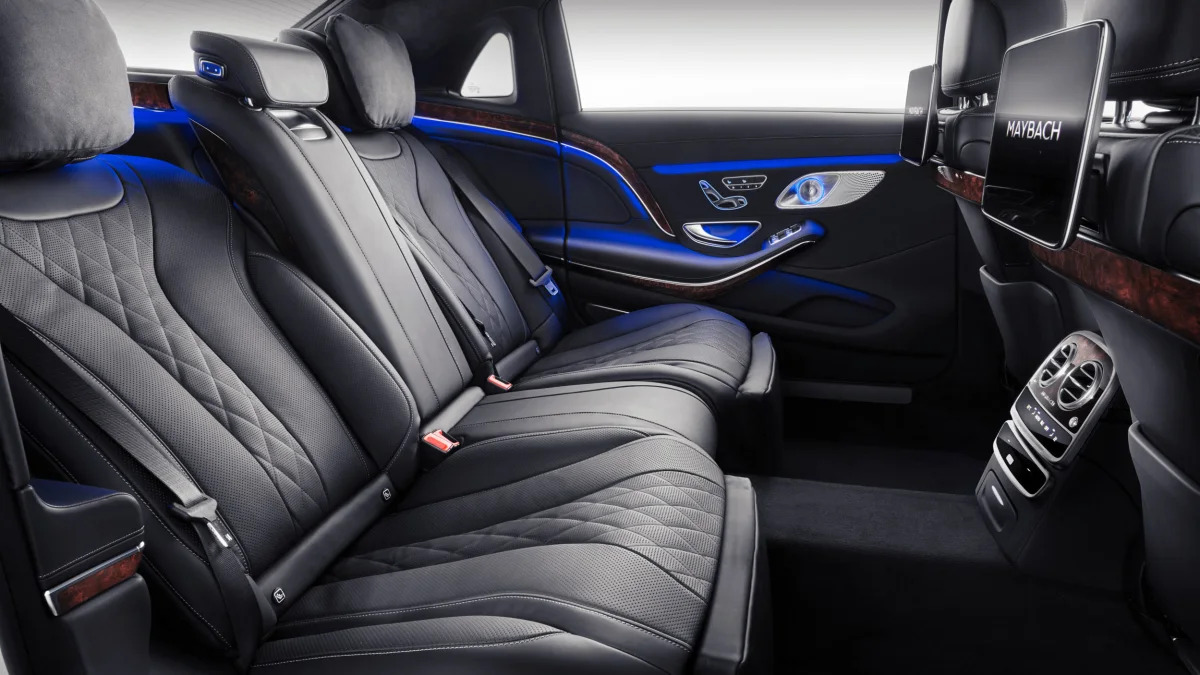 2019 Mercedes-Maybach back seat