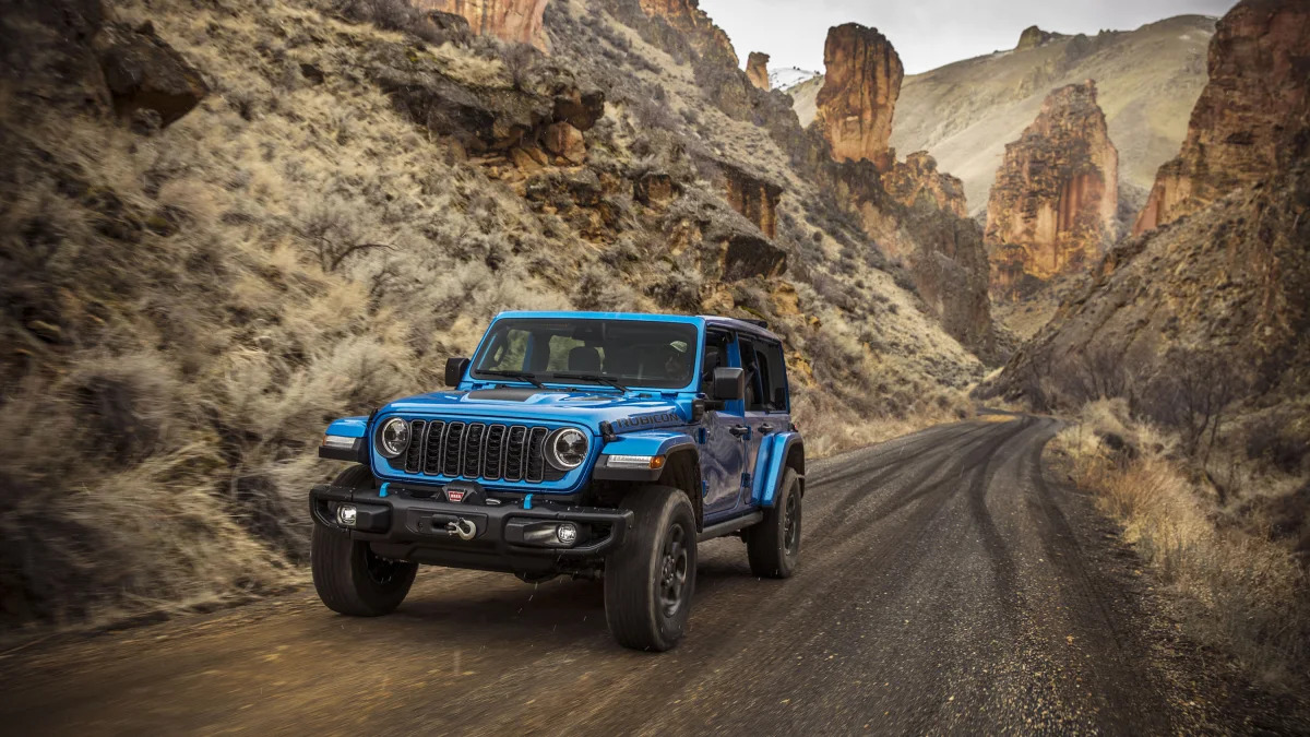 New 2024 Jeep® Wrangler Rubicon X 4xe with available factory-in