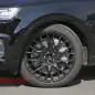 Audi SQ7 spy shot front wheels and brakes