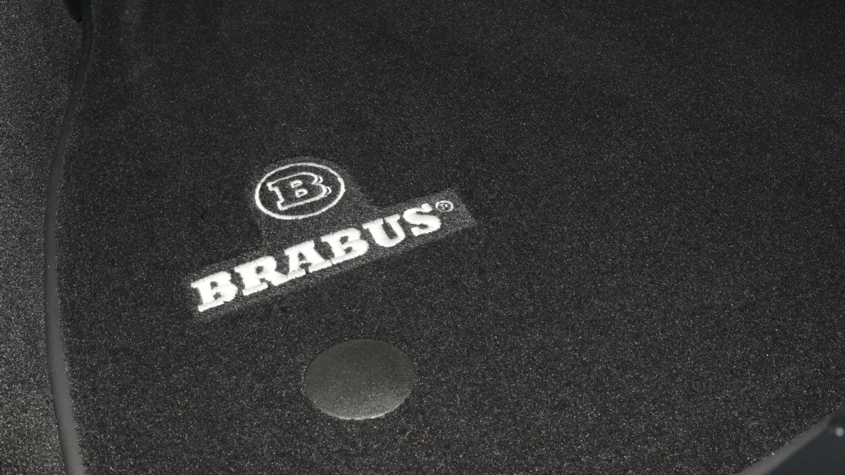 Mercedes-AMG GT Brabus 600 floor mat