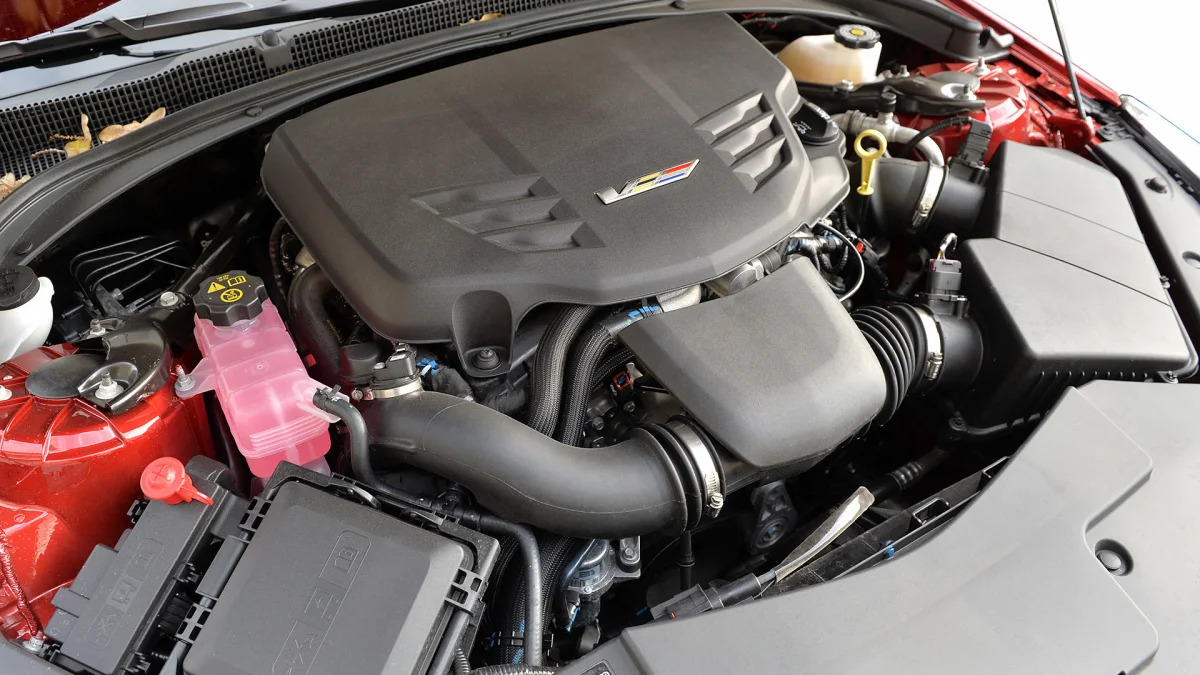 2016 Cadillac ATS-V engine