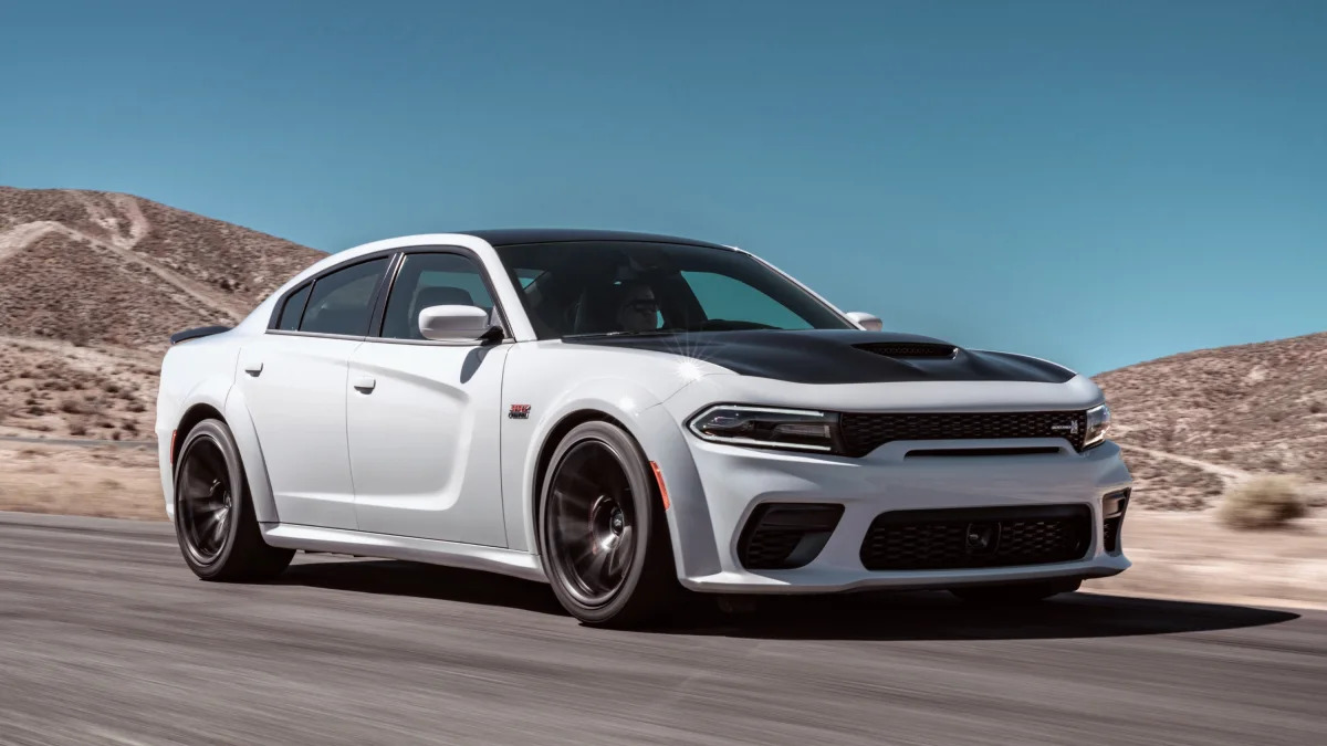 The 2023 Dodge Charger Scat Pack Widebody is powered by the 392-