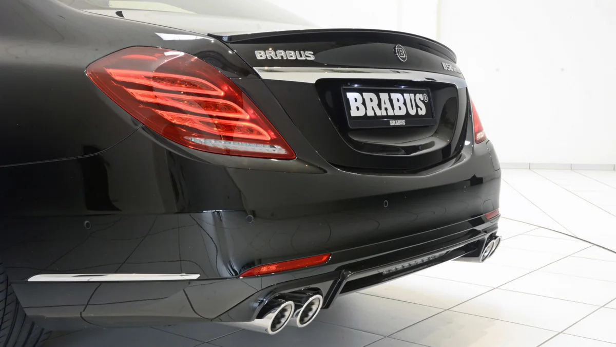 Brabus Mercedes PowerXtra B50 Hybrid tail