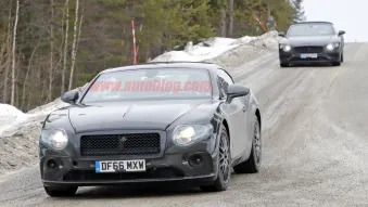 2018 Bentley Continental GT and GTC spy shots