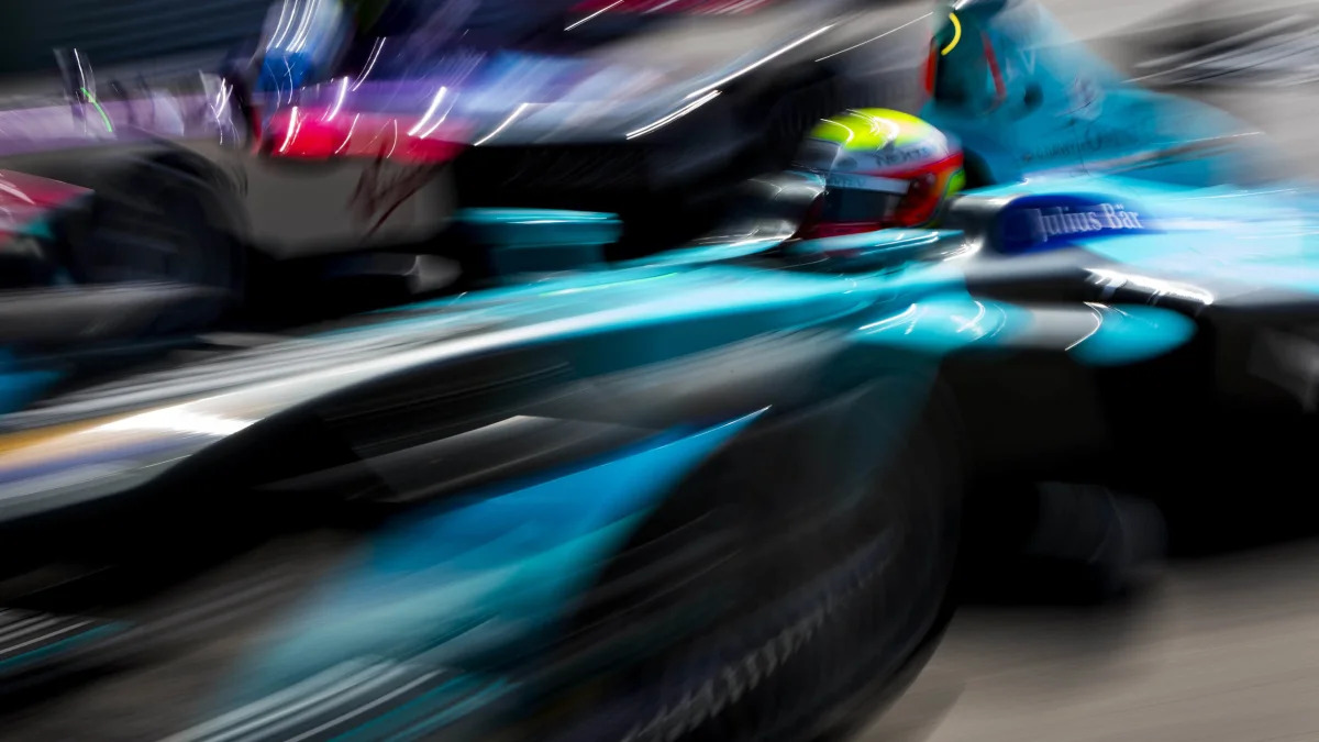 2016 Formula E Mexico City ePrix action shot