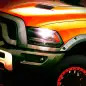 sema 2015 ram 1500 concept orange