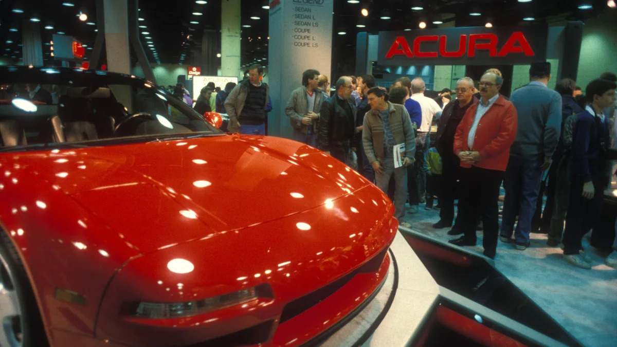 Acura NSX at 1989 Chicago Auto Show