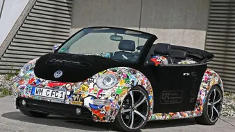 2011 Volkswagen New Beetle stickerbombed