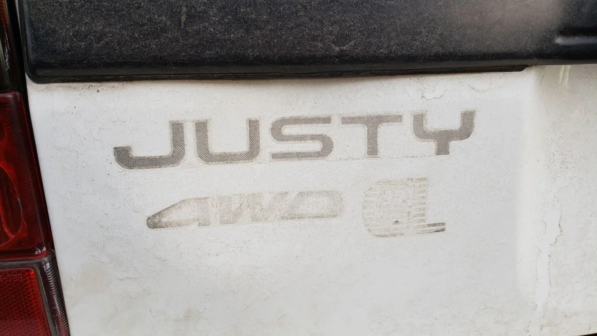 Junked 1993 Subaru Justy GL 4WD