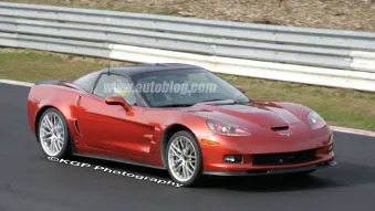 Corvette ZR1 on the 'Ring - spy shots