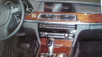 2009 BMW 7 Series dash
