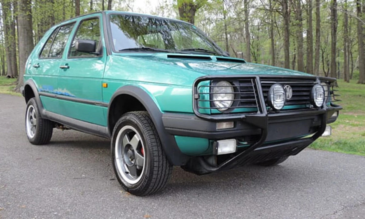 Meet the rare Volkswagen Golf 4×4 you didn't know existed - Autoblog