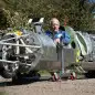Jet-powered land speed record motorcycle