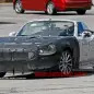 camouflaged fiat 124 spy shots front angle