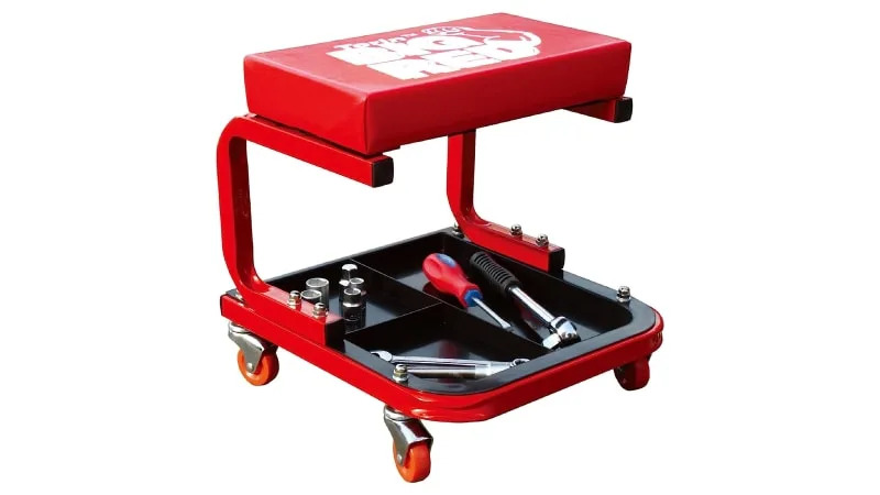 Big Red Torin TR6300 Red Rolling Creeper Garage/Shop Seat