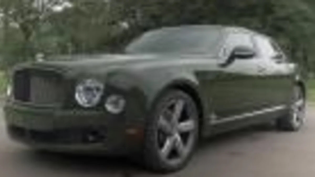 2015 Bentley Mulsanne Speed Video Review